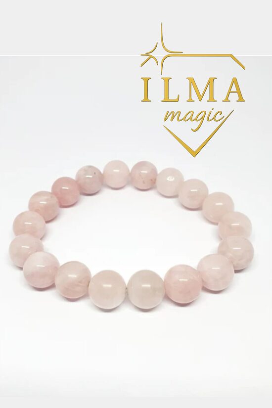 Madagaskaras rozā kvarca aproce (luksus klase)